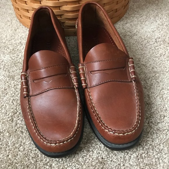 L.L. Bean | Shoes | Ll Bean Brown Leather Penny Loafers 85ee  display picture 2